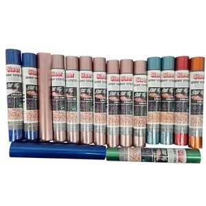 Siser 11.8x36 EasyWeed Electric HTV Heat Transfer Vinyl 16 Roll Bundle Crafting